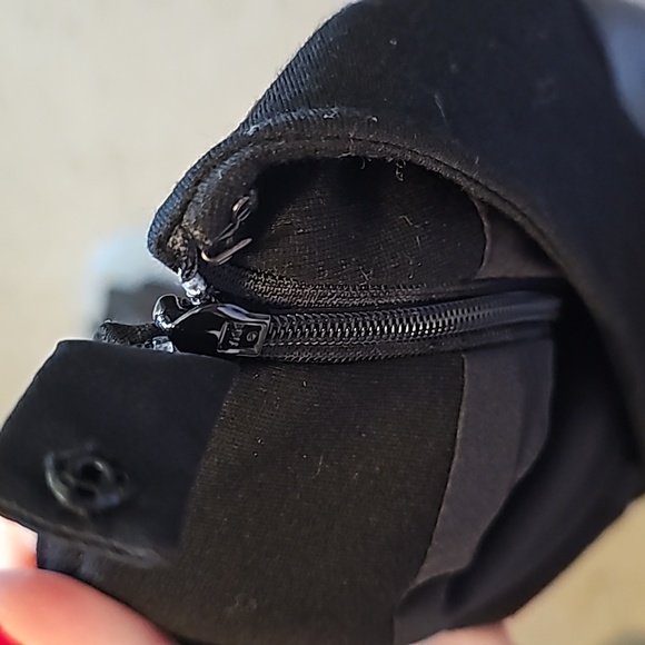 Etcetera black leather pencil skirt size 8 euc - Picture 6 of 6